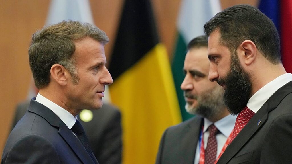 Macron arrives in Syria for first post-Assad visit by western leader Macron arrives in Syria for first post-Assad visit by western leader