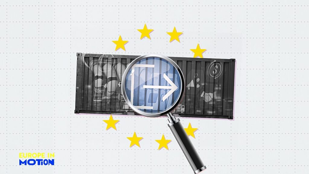 How much is the EU earning from high-tech products?