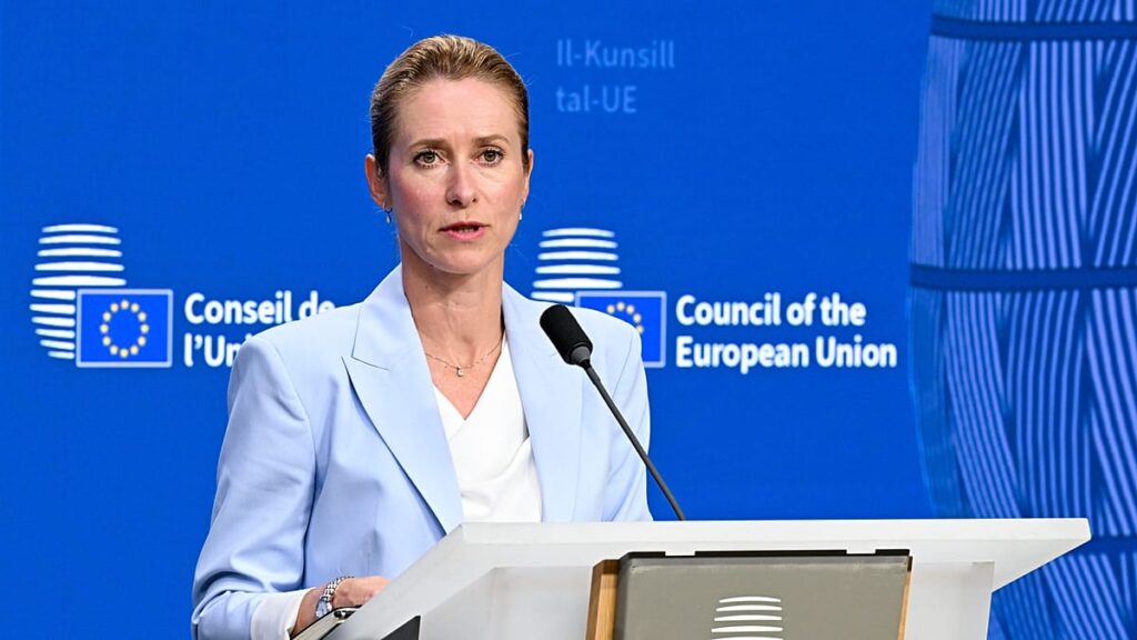 Full ban on settlement trade gets ‘most’ EU support, Kallas says Full ban on settlement trade gets ‘most’ EU support, Kallas says