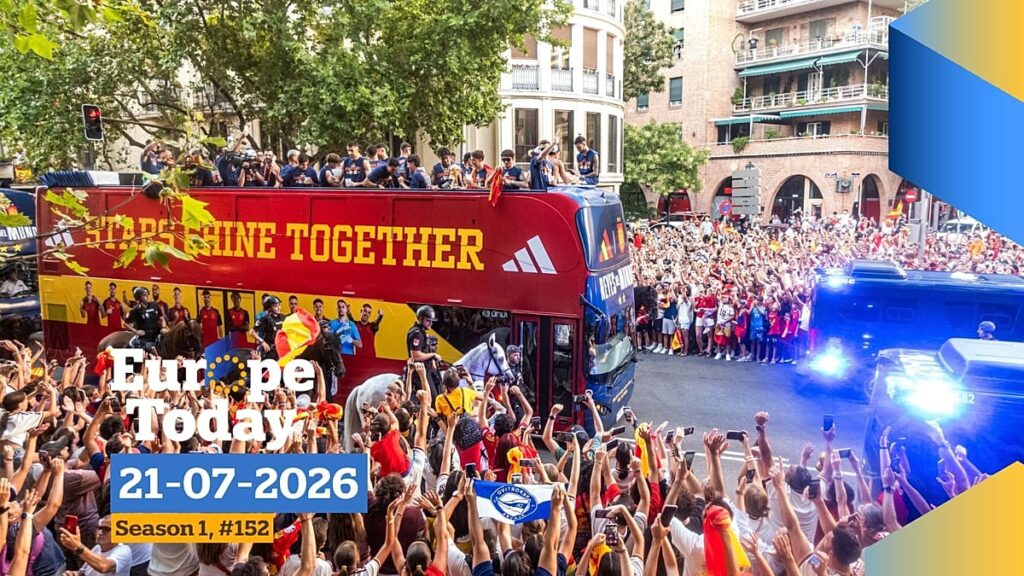 Spain celebrates World Cup triumph as Burnham takes office in the UK Spain celebrates World Cup triumph as Burnham takes office in the UK
