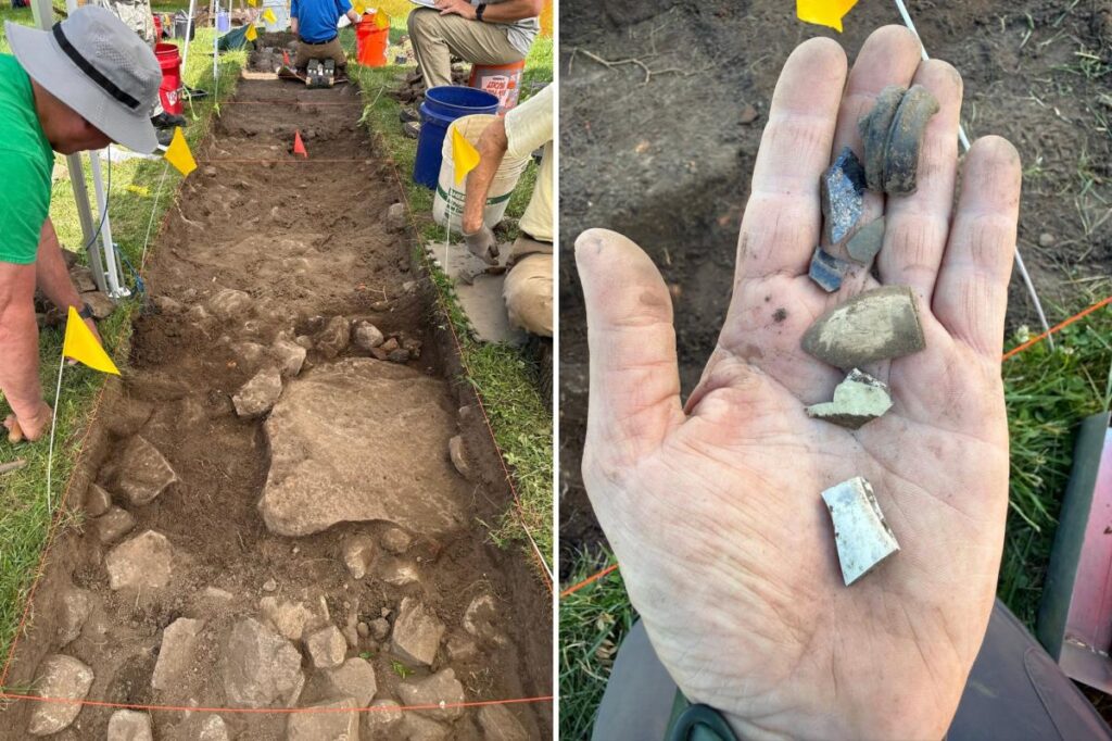 Hidden Revolutionary War bake house is uncovered after spending centuries underground Hidden Revolutionary War bake house is uncovered after spending centuries underground