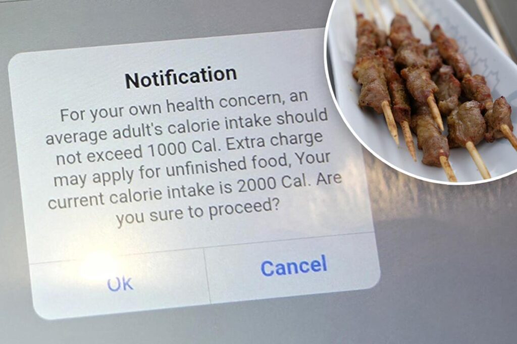 Insulted diner gets ‘fat-shamed ‘ by restaurant order screen at all-you-can-eat buffet: ‘So dystopian’ Insulted diner gets ‘fat-shamed ‘ by restaurant order screen at all-you-can-eat buffet: ‘So dystopian’