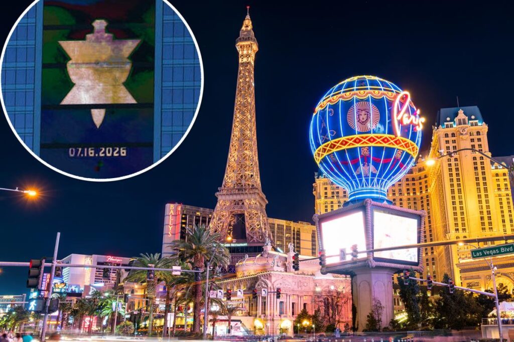 Mysterious symbol appearing all over Las Vegas — sparking rampant conspiracy theories online Mysterious symbol appearing all over Las Vegas — sparking rampant conspiracy theories online
