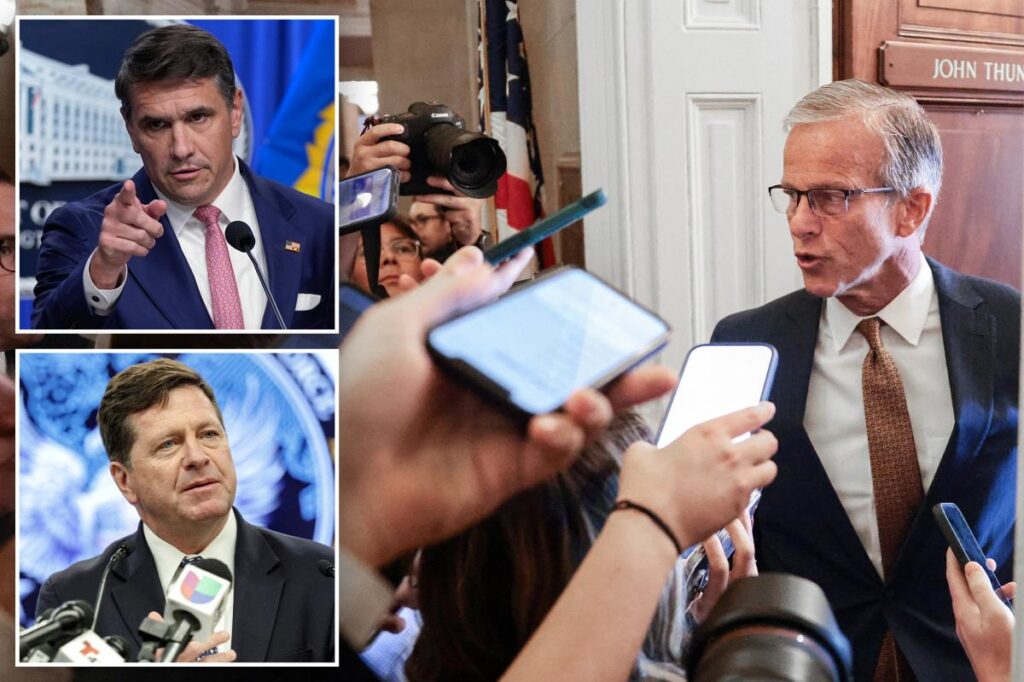 Exclusive | Thune predicts Todd Blanche and Jay Clayton are ‘in pretty good shape’ ahead of fiery confirmation hearings
