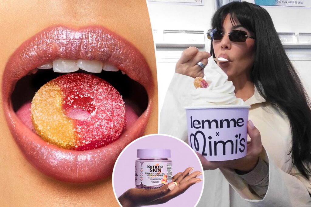 Exclusive | Kourtney Kardashian launches anti-aging candy supplement