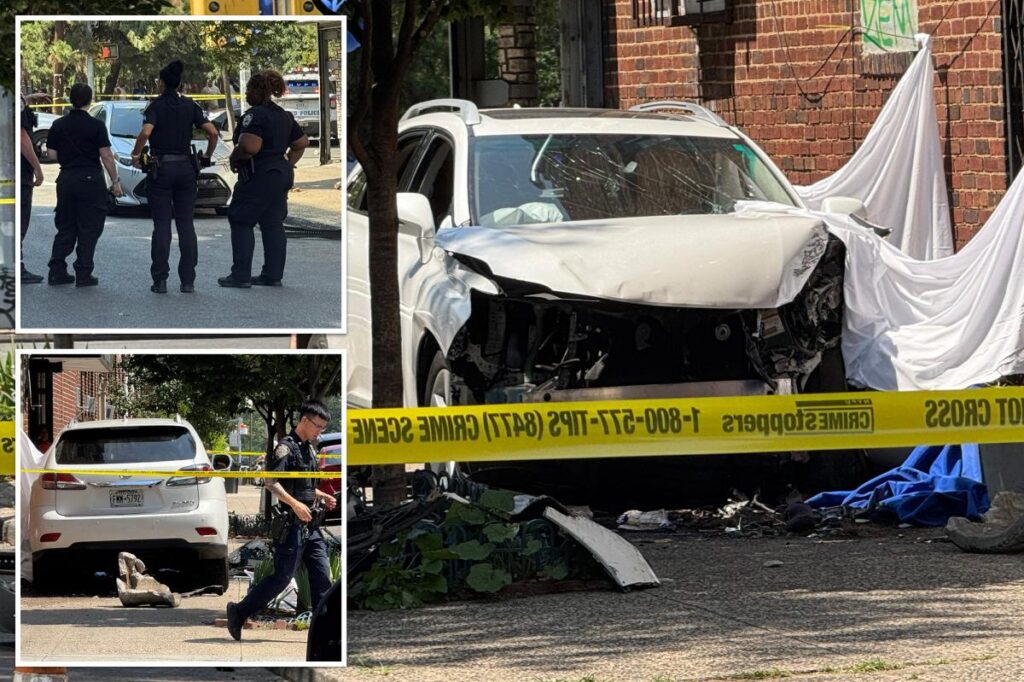 Woman, 80, killed after driver plows Lexus down Brooklyn sidewalk Woman, 80, killed after driver plows Lexus down Brooklyn sidewalk