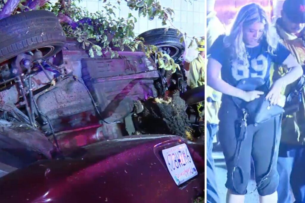 Exclusive | Shocking footage shows underage girl moments after crashing car in SoCal drag race Exclusive | Shocking footage shows underage girl moments after crashing car in SoCal drag race