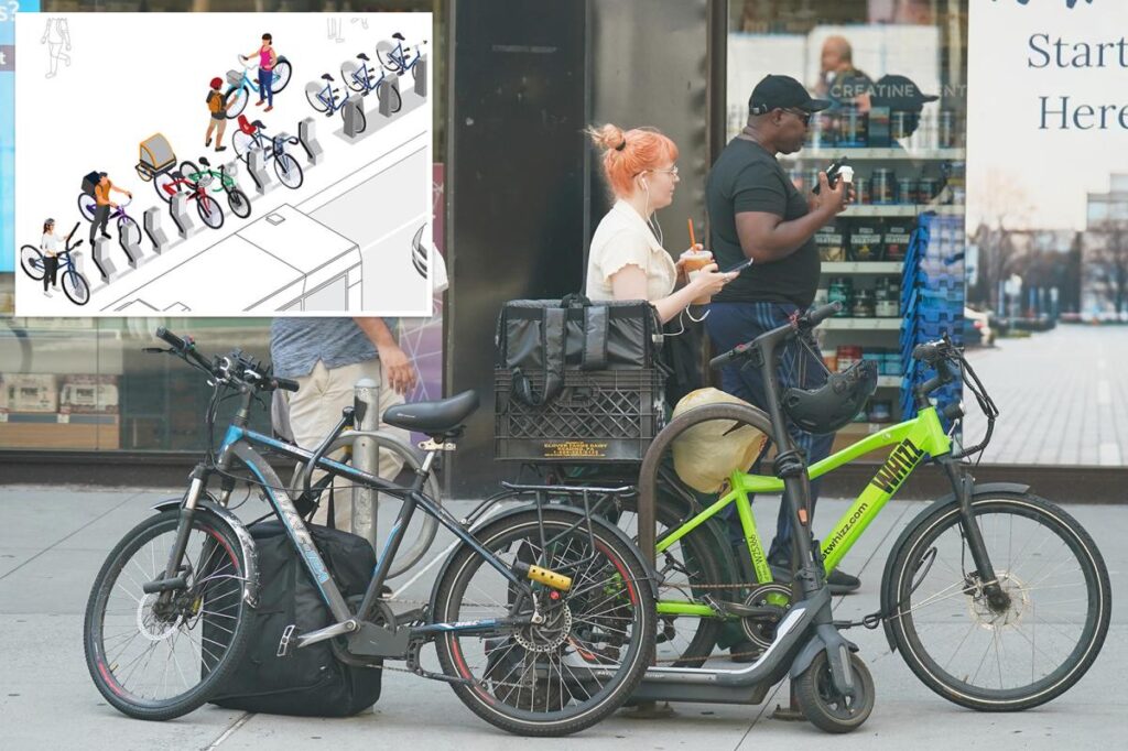NYC’s plan for 500 unsightly bike lockers leaves locals wheelie confused as cost could be M
