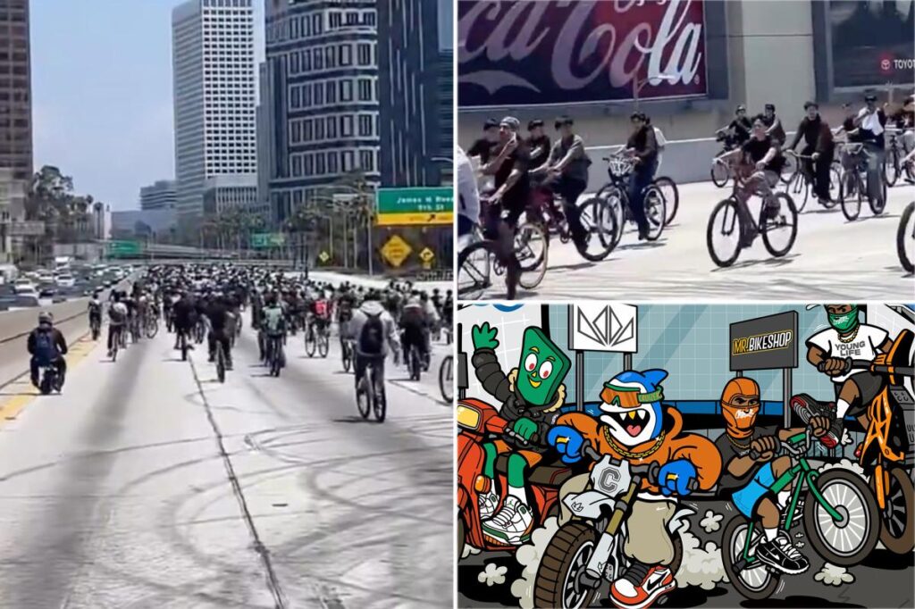 Massive Street takeover planned for LA Saturday as bike gang says anything on wheels is welcome