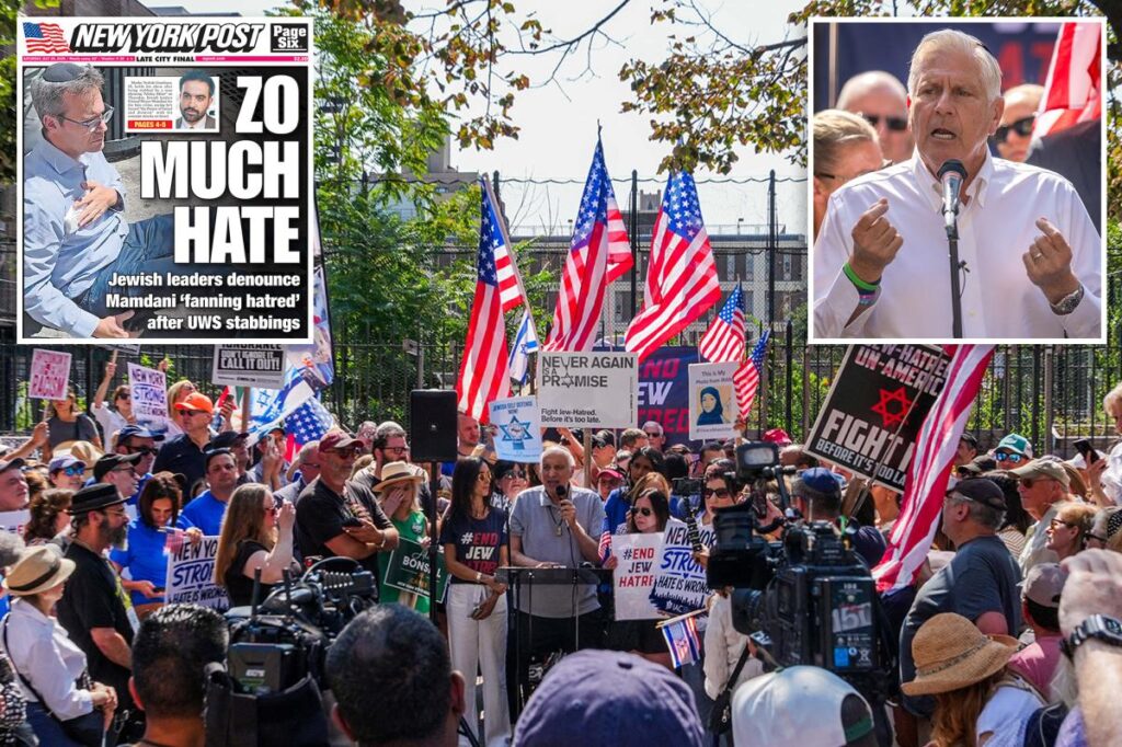 Blakeman, Jewish leaders slam Mamdani at NYC rally for fueling antisemitism before UWS hate crime stabbing Blakeman, Jewish leaders slam Mamdani at NYC rally for fueling antisemitism before UWS hate crime stabbing