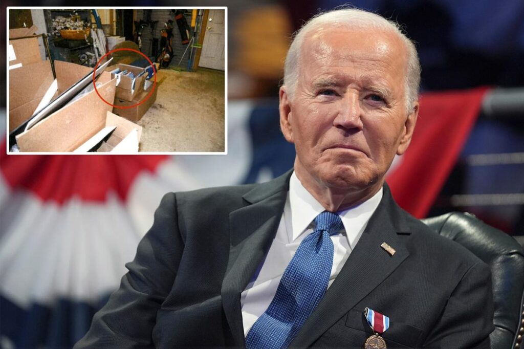 Confused Biden discovers classified materials ‘downstairs’ in bumbling chat with ghostwriter in newly released tapes