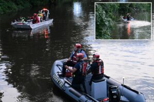 Boy, 10, dies trying to save his sister in NJ’s Passaic River as divers continue to search for missing girl Boy, 10, dies trying to save his sister in NJ’s Passaic River as divers continue to search for missing girl