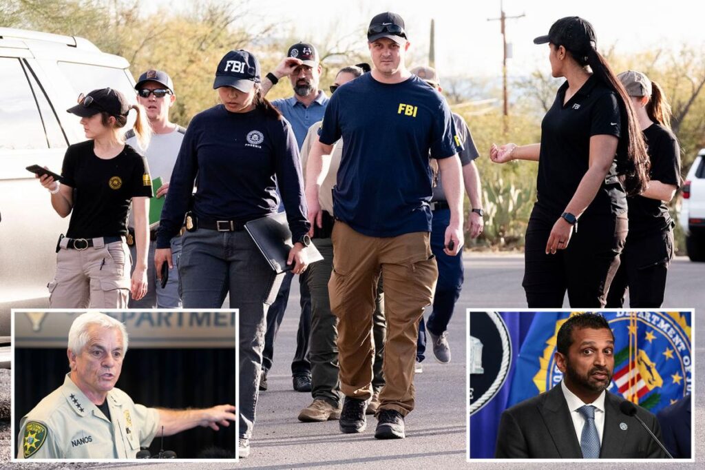 Under-fire Nancy Guthrie sheriff lashes out at FBI after Kash Patel claims agency was kept out of probe