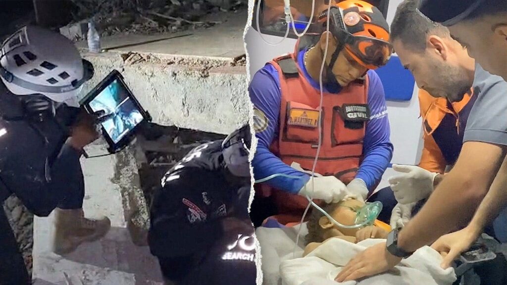 Boy, 2, pulled alive from rubble six days after Venezuela’s devastating twin earthquakes Boy, 2, pulled alive from rubble six days after Venezuela’s devastating twin earthquakes