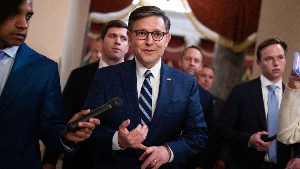Johnson scores win as conservative rebels end House floor blockade over voter ID bill Johnson scores win as conservative rebels end House floor blockade over voter ID bill