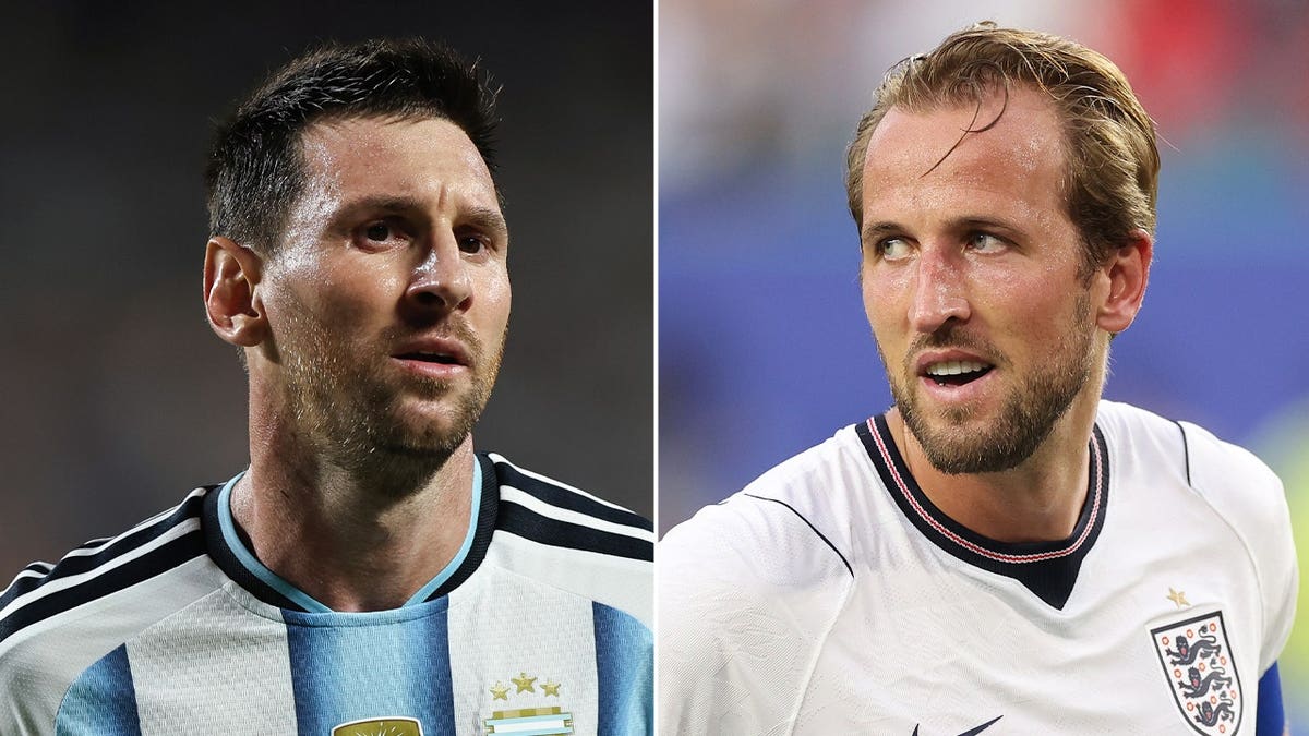 Lionel Messi and Harry Kane