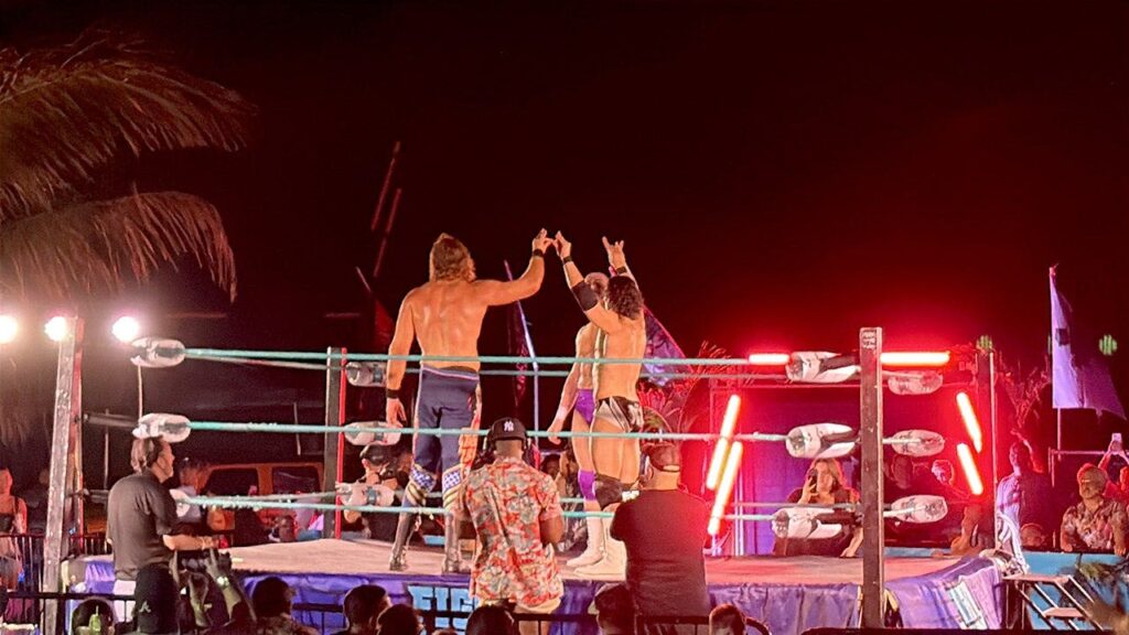 Pro wrestling’s most viral stars end NJ beach showcase with ‘Curtain Call’ as one is rumored to be WWE bound