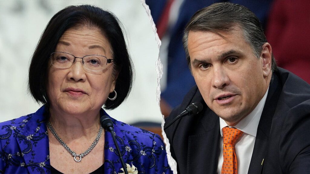 Hirono ripped for ‘deranged’ opening confirmation hearing question to Blanche: ‘What a joke’ Hirono ripped for ‘deranged’ opening confirmation hearing question to Blanche: ‘What a joke’