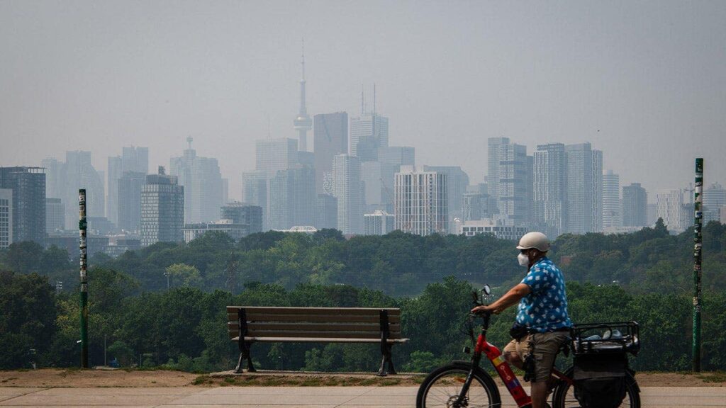 Air quality concerns from Canadian wildfires force rescheduling of two professional sports games