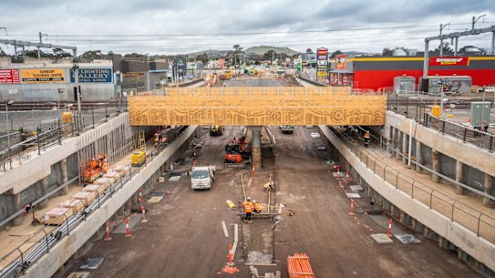 The Gap Road project where BK Labour was installed.