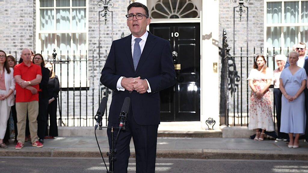 Andy Burnham takes over as UK prime minister, calls for ‘new political model’ Andy Burnham takes over as UK prime minister, calls for ‘new political model’