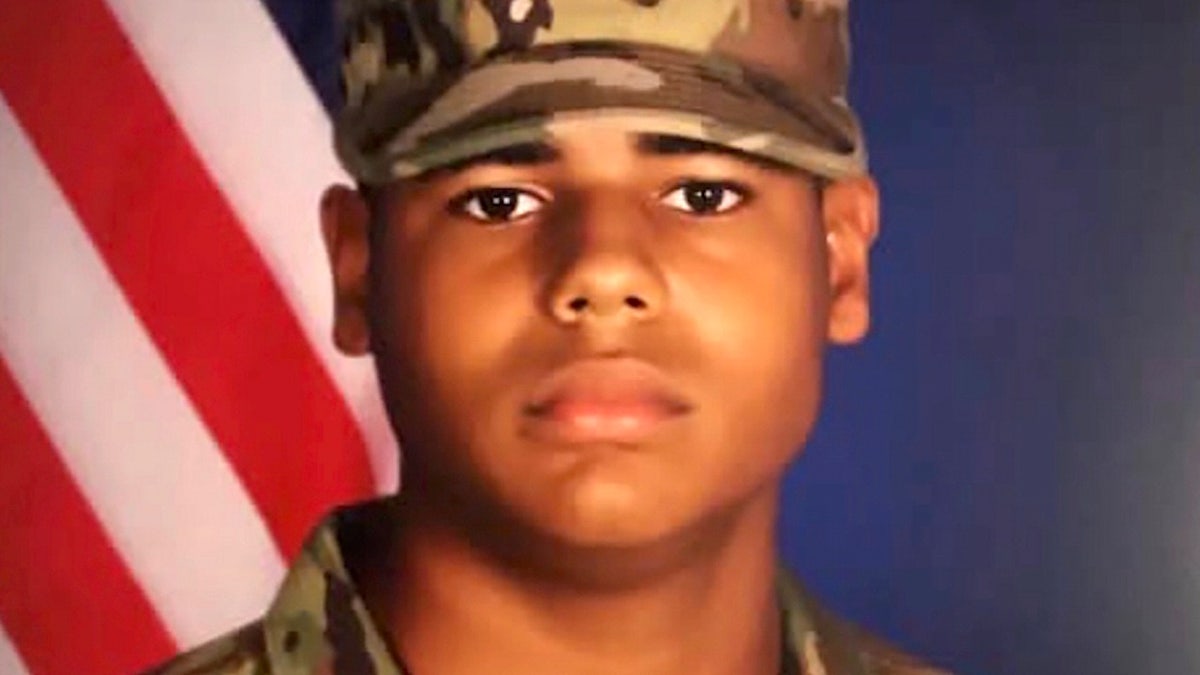 Army Sgt. Michael Emmanuel Swinton poses for a photo
