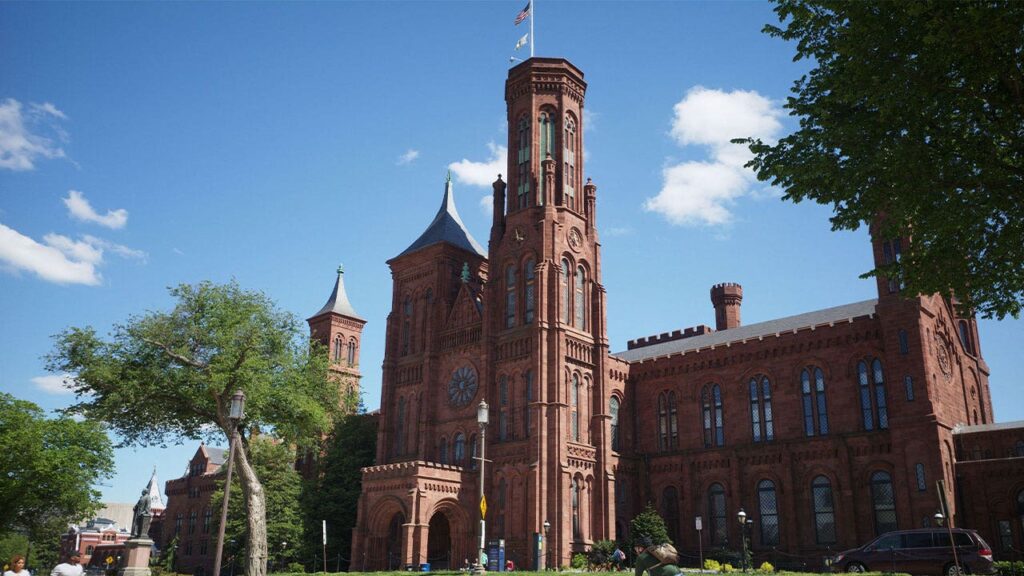 Trump orders signs outside Smithsonian museum amid row over its depiction of American history
