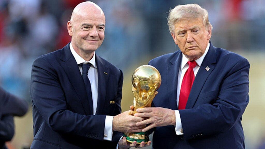 IOC declines to investigate Gianni Infantino over Trump’s call about Folarin Balogun red card