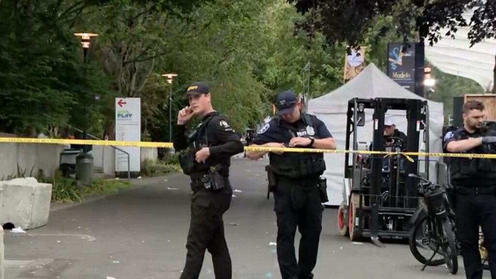 Two dead, 2-year-old boy among 5 others injured in Seattle Center mass shooting Two dead, 2-year-old boy among 5 others injured in Seattle Center mass shooting