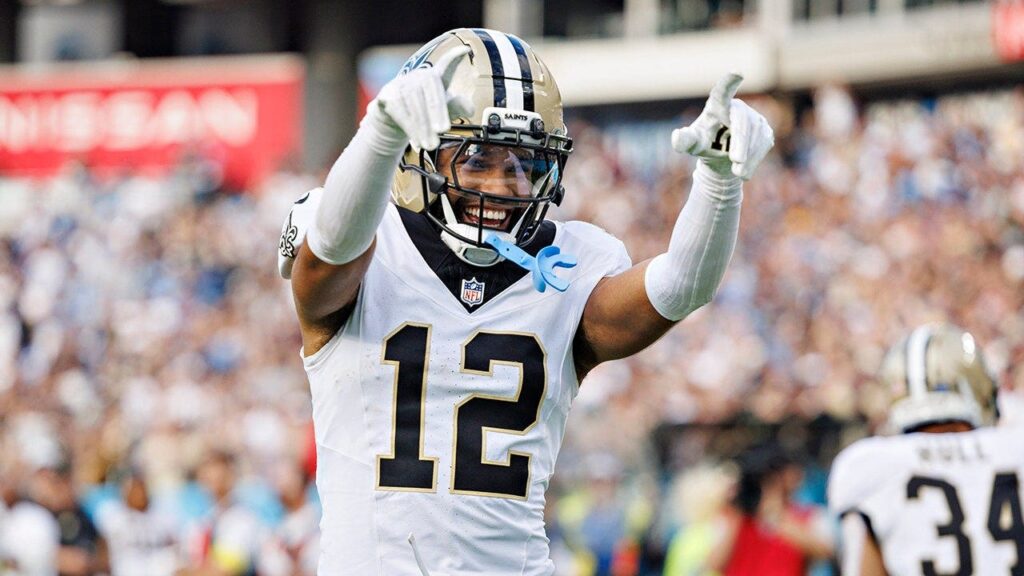 Saints lock up Chris Olave with 4-year extension worth 2M after training camp hold-in Saints lock up Chris Olave with 4-year extension worth 2M after training camp hold-in