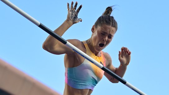 You beauty! Nina Kennedy with one of her attempts in Monaco.