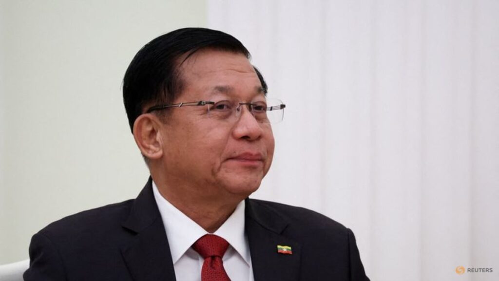 Myanmar leader Min Aung Hlaing visits Laos in first trip to an ASEAN member state Myanmar leader Min Aung Hlaing visits Laos in first trip to an ASEAN member state