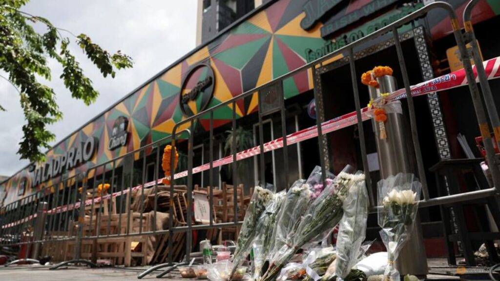 Woman dies week after Bangkok bar fire, raising toll to 34 Woman dies week after Bangkok bar fire, raising toll to 34