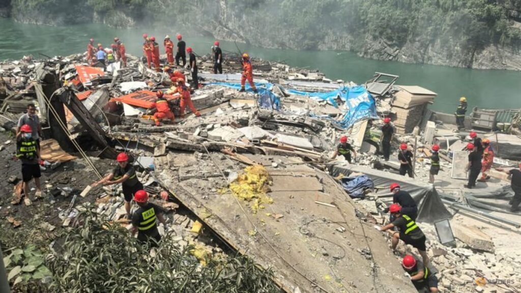 Landslide buries residents in southwest China’s Chongqing