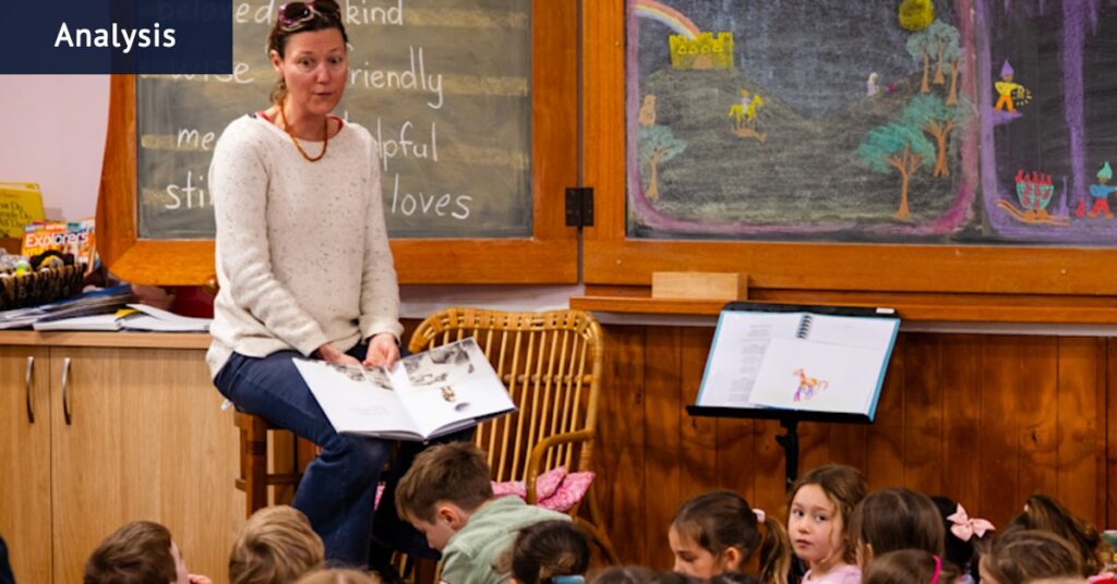 Schools were seduced by screens. Now laptops are on the floor