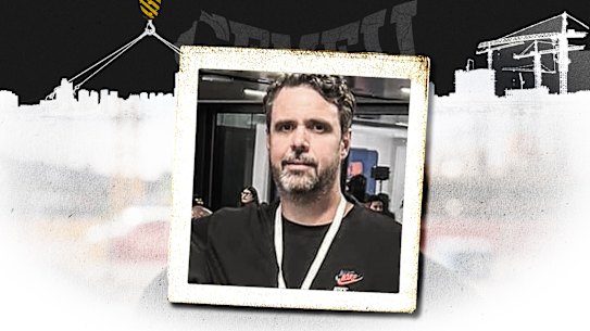 Former top CFMEU official Joe Myles.