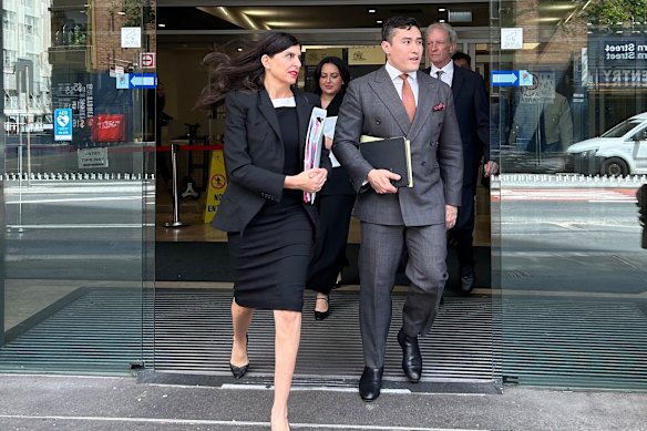 Alan Jones’ barrister Gabrielle Bashir SC.