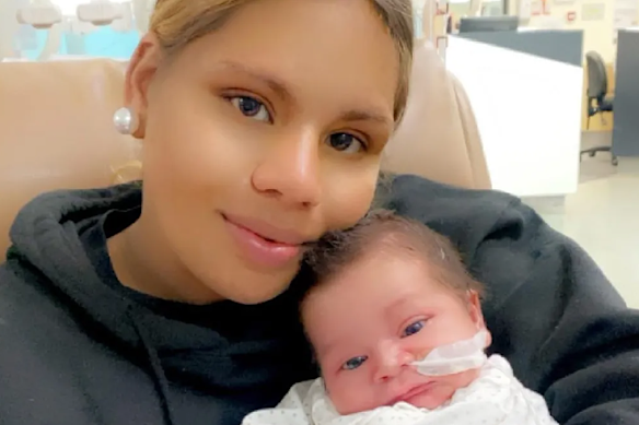 A statement from the family described Nicholls as a devoted mother to her baby boy.