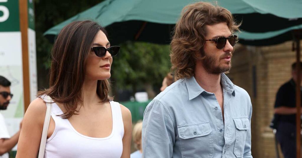 Andrew Garfield and Monica Barbaro Hold Hands During Rare Public Appearance at Wimbledon Andrew Garfield and Monica Barbaro Hold Hands During Rare Public Appearance at Wimbledon