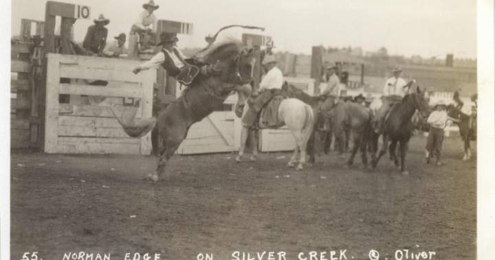 The stampede Edge: Father, son compete at the Calgary Stampede 100 years apart The stampede Edge: Father, son compete at the Calgary Stampede 100 years apart