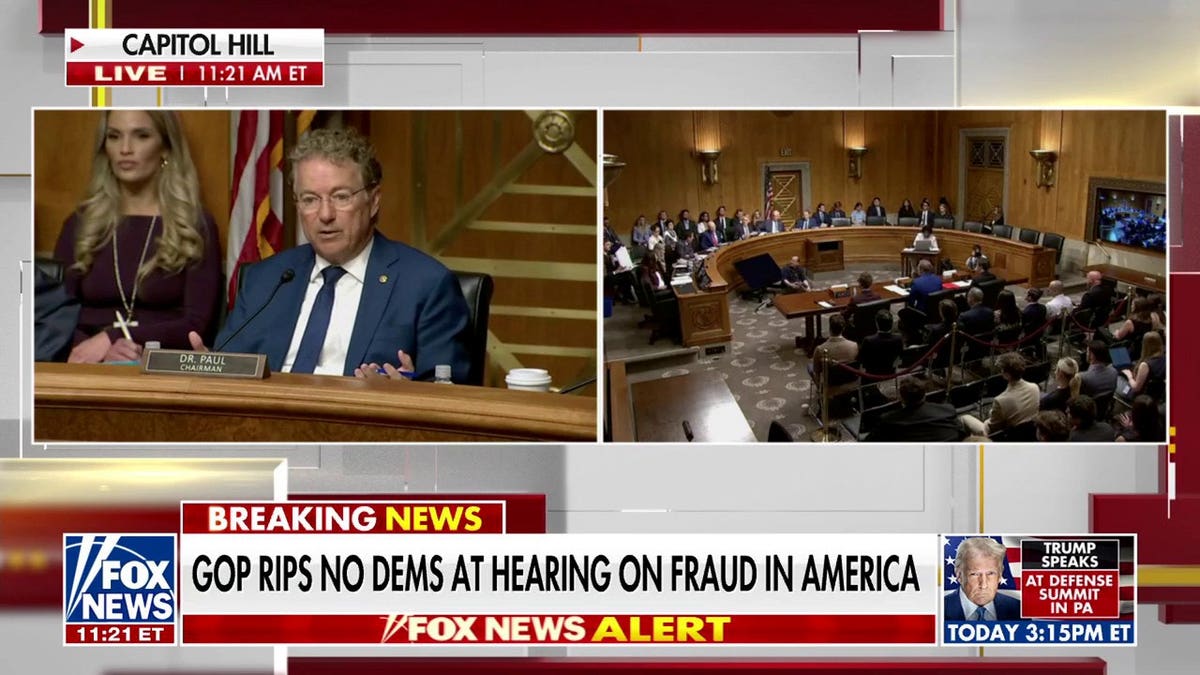 Democrats skipped out on Nick Shirley's Senate hearing on fraud