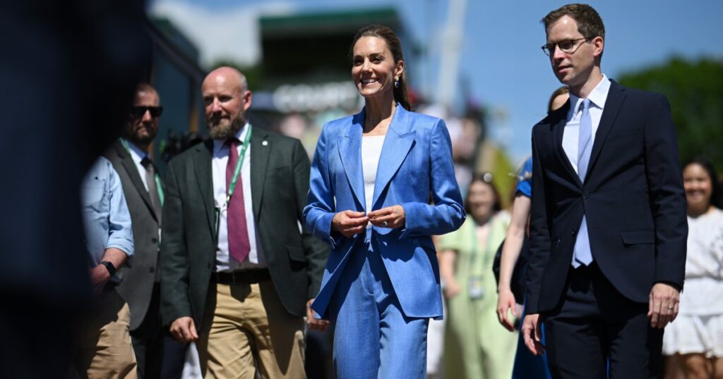 Kate Middleton Steps Out at Wimbledon Days After Completing Three Peaks Challenge Across U.K. Kate Middleton Steps Out at Wimbledon Days After Completing Three Peaks Challenge Across U.K.