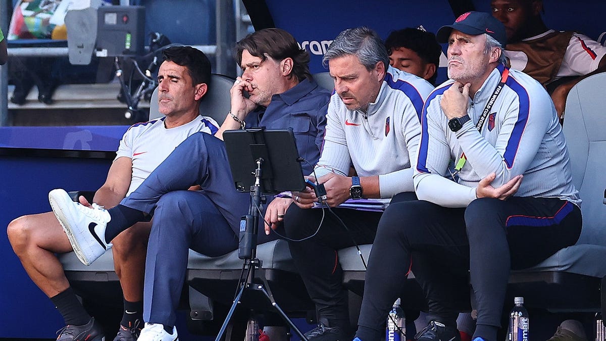 Mauricio Pochettino frustrated