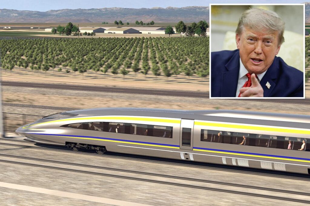 California high-speed rail seeks federal funds despite Trump pulling back B California high-speed rail seeks federal funds despite Trump pulling back B