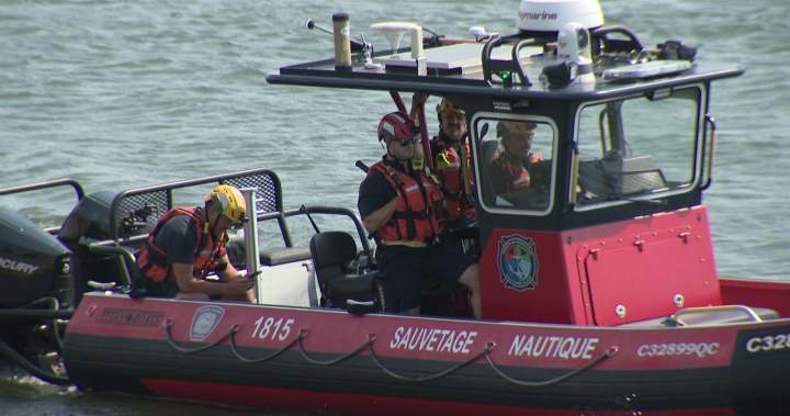 Search for man who jumped into the St. Lawrence in Montreal continues into second day Search for man who jumped into the St. Lawrence in Montreal continues into second day