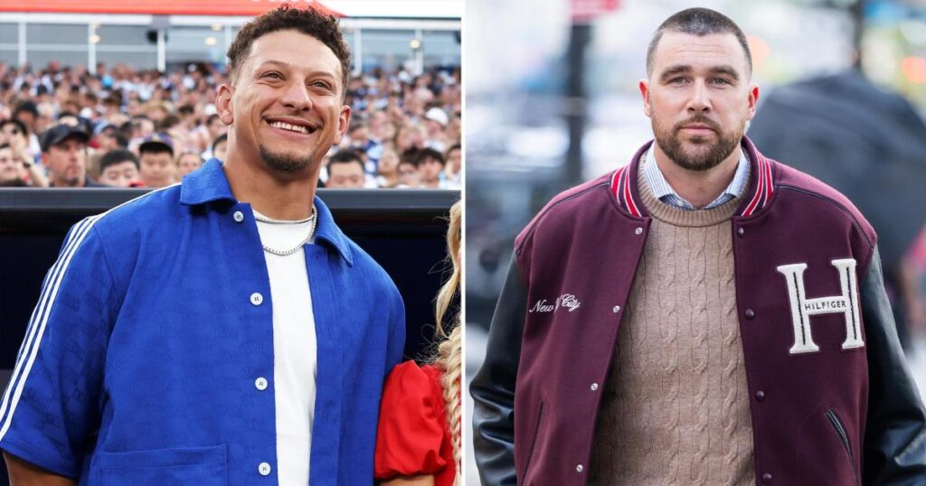 Patrick Mahomes Gushes About Travis Kelce’s ‘Physical Gifts’ and ‘Size’ as Training Camp Looms