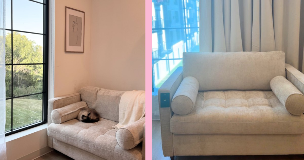 Worth It: I Found the Only Loveseat That Fits My Studio Apartment — Now 3 Off Worth It: I Found the Only Loveseat That Fits My Studio Apartment — Now 3 Off