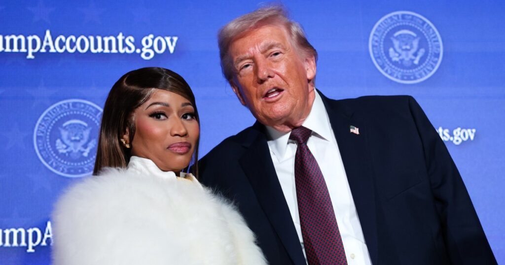 President Donald Trump Calls Nicki Minaj ‘Hot’ During White House Luncheon: ‘She’s Got Real Talent’ President Donald Trump Calls Nicki Minaj ‘Hot’ During White House Luncheon: ‘She’s Got Real Talent’