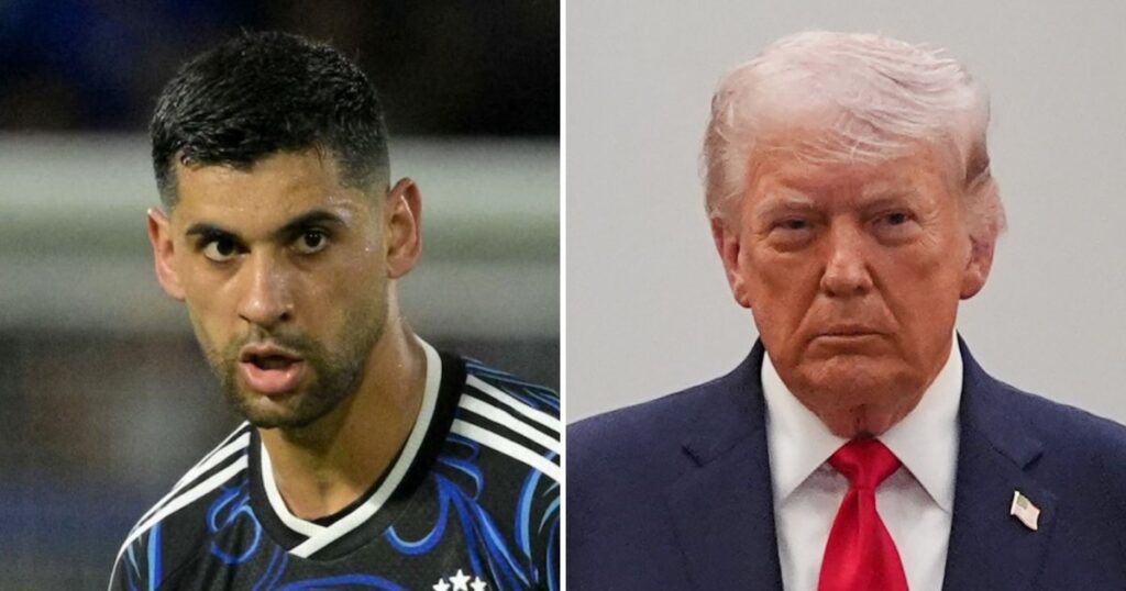 Argentina’s Cristian Romero Seemingly Snubs President Donald Trump’s Handshake at World Cup Final Argentina’s Cristian Romero Seemingly Snubs President Donald Trump’s Handshake at World Cup Final