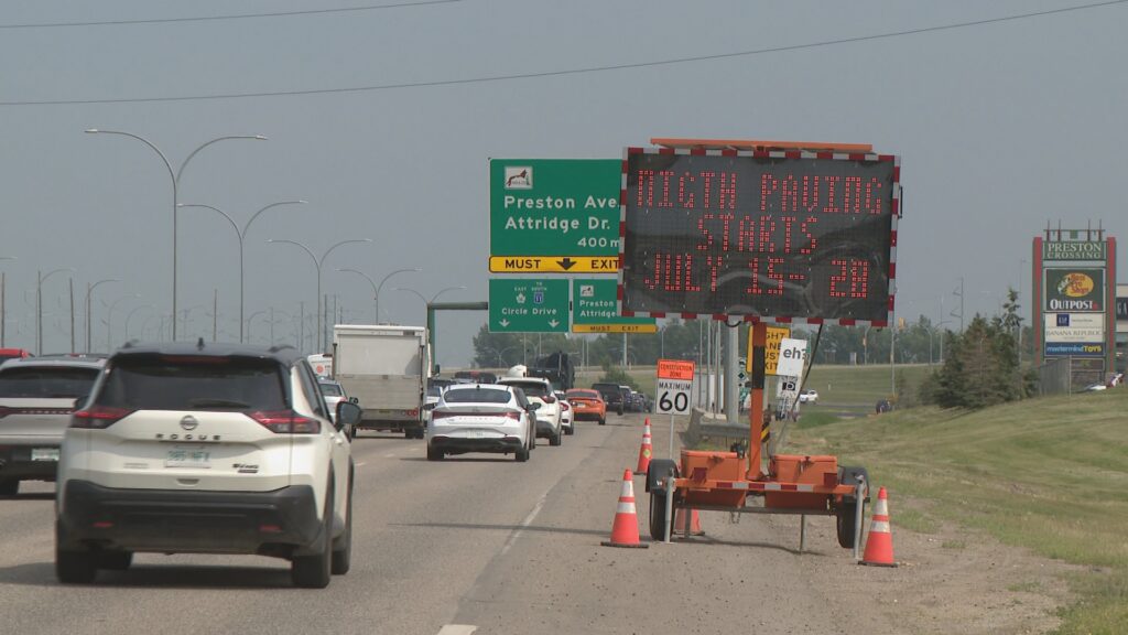 Saskatoon traffic having trouble getting around with construction throughout city